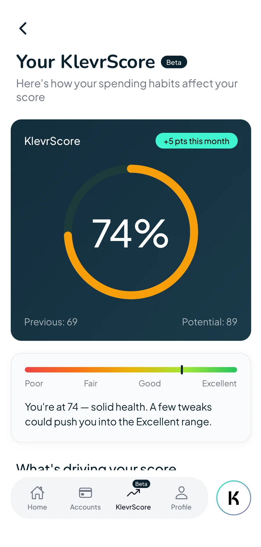 KlevrScore